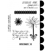 Wendy Vecchi Cling Mount Stamps - Art In Bloom SCS057