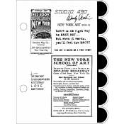 Wendy Vecchi Cling Mount Stamps - New York Art SCS115