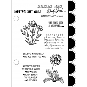 Wendy Vecchi Cling Mount Stamps - Garden Art SCS117