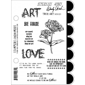 Wendy Vecchi Cling Mount Stamps - True Art SCS123