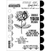 Wendy Vecchi Cling Mount Stamps - The Beauty of Art SCS124