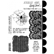 Wendy Vecchi Cling Mount Stamps - Textures For Art SCS128