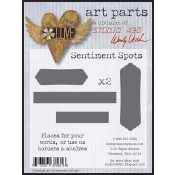 Studio 490 Art Parts - Sentiment Spots WVAP019