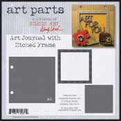 Studio 490 Art Parts - Art Journal with Etched Frame WVAP026