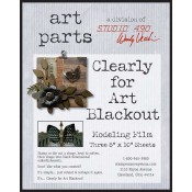 Studio 490 Wendy Vecchi - Clearly for Art Blackout WVAPCLRBLK