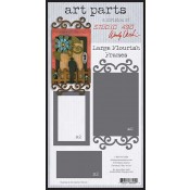 Studio 490 Art Parts - Large Flourish Frames WVAPLFF