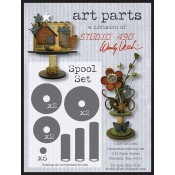 Wendy Vecchi Art Parts: Spool Set WVAPSPOOL