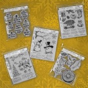 Tim Holtz Christmas 2024 Stamp Bundle CMAS24STBD