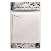 TH Distress Cracked Leather Cardstock: 4.25" x 5.5" TDA71310
