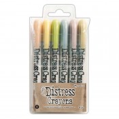 Tim Holtz Distress Crayons: Set 8 TDBK51787
