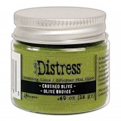 Tim Holtz Distress Embossing Glaze: Crushed Olive TDE79163
