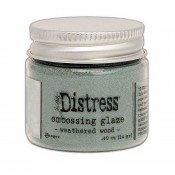 Tim Holtz Distress Embossing Glaze: Weathered Wood - TDE71051