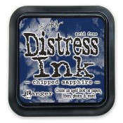 Tim Holtz Distress Ink Pad: Chipped Sapphire - TIM27119