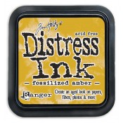Tim Holtz Distress Ink Pad: Fossilized Amber - TIM43225