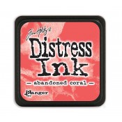 Tim Holtz Mini Distress Ink Pad, Abandoned Coral - TDP46769