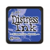 Tim Holtz Mini Distress Ink Pad: Blueprint Sketch - TDP47346