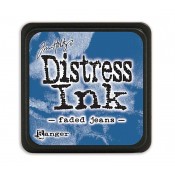 Tim Holtz Mini Distress Ink Pad: Faded Jeans - TDP39952