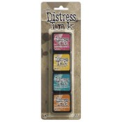 Tim Holtz Mini Distress Ink Pad Kit #1 - TDPK40316