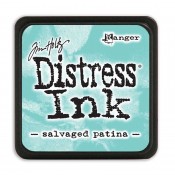 Tim Holtz Mini Distress Ink Pad: Salvaged Patina TDP78289
