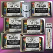 TH Distress Watercolor Pencil Celebration Bundle THWCPCBDL