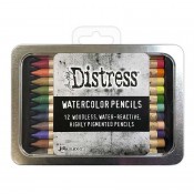 Tim Holtz Distress Watercolor Pencils: Set 4 TDH83580