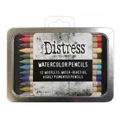 Tim Holtz Distress Watercolor Pencils: Set 6 TDH83603