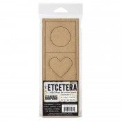 Tim Holtz Etcetera: Tiles, Large With Cutouts THETC-018