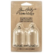 Tim Holtz Idea-ology TH93302 Glass Apothecary Vials with Corks 7/Vial Pack Includes 20 Vintage Labels and 7 Tinted