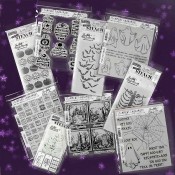 Tim Holtz Halloween 2024 Stamp & Stencil Bundle HN24SSBD