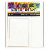 Tim Holtz Alcohol Ink Hard-Core Art Panel: Rectangle Pack - TAC66910