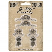 Tim Holtz Idea-ology Adornments: Ribbons and Bows - TH93686D