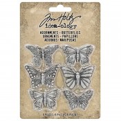 Tim Holtz Idea-ology Adornments: Butterflies - TH93689