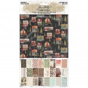 Tim Holtz Idea-ology: Backdrops, Christmas 2024 - TH94406