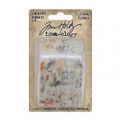 Tim Holtz Idea-ology: Floral Linen Tape TH94139