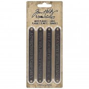 Tim Holtz Idea-ology: Word Plaques, Large TH94329