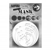 Tim Holtz Layering Mask: Moon Mask MSK01