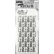 Tim Holtz Layering Stencil: Berry Leaves THS174