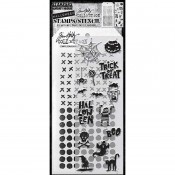 Tim Holtz Mixed-Media Stamps & Stencil Set THMM147