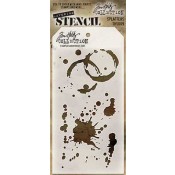 Tim Holtz Layering Stencil - Splatters THS009