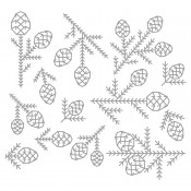 Sizzix Thinlits Die Set: Pine Patterns 666070