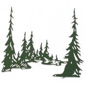 Sizzix Thinlits Die: Tall Pines - 665583