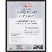 Studio 490 Wendy Vecchi - Clearly for Art Whiteout, Large WVCLRWHTLG