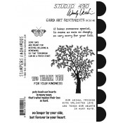 Wendy Vecchi Cling Mount Stamps - Card Art Sentiments SCS146