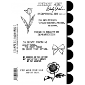 Wendy Vecchi Cling Mount Stamps - Exceptional Art SCS142