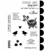 Wendy Vecchi Cling Mount Stamps - Art From The Nest SCS155