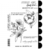 Wendy Vecchi Cling Mount Stamps - Delightful Art SCS164