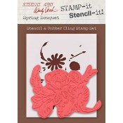 Wendy Vecchi STAMP-it Stencil-it: Spring Bouquet WVSTST022