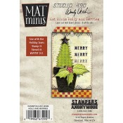 Wendy Vecchi Mat Minis: Holly and Berries WVMM04