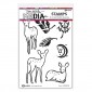 Dina Wakley Media Cling Mount Stamps: Fawns - MDR87786