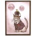 Brett Weldele Cling Mount Stamps - Mister Meow Meow & Tweets McGee BWC008